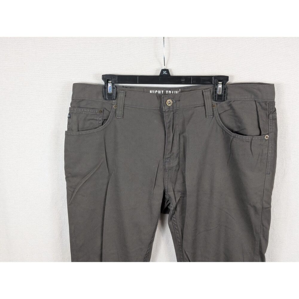 Free World Night Train Jeans Gray Men's Size 34x33 - Picture 2 of 14